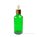50ml Green Bottle with Dropper for Essential Oils